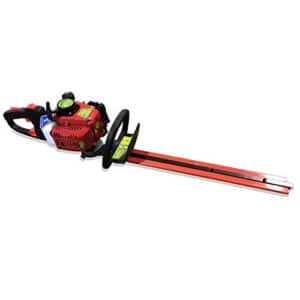 Akku-Benzin-Heckenschere Mit 2 Takten Um 180° Drehbarer Trimmer Mit Langem Griff Und Doppelseitiger Klinge Luftgekühltes Buschschneidewerkzeug 56 cm 22,5 Cc 9000 U/Min