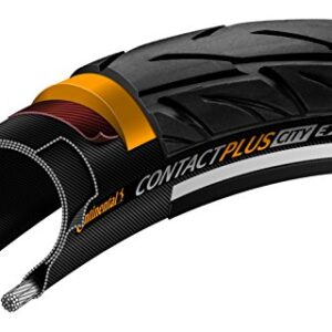 Continental Contact Plus City Fahrradreifen, schwarz, 28" | 700 x 35C | 28 x 1 3/8 x 1 5/8