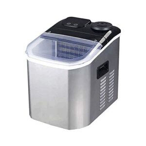FBITE Eismaschine – Theken-Eismaschine für den Heimgebrauch – stellt Würfel in 10 Minuten her – 25 kg EIS in 24 Stunden – Fass-Wassereinlassmethode für die Küche zu Hause