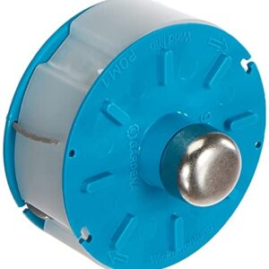Gardena Ersatzfadenspule: Austauschbare Fadenspule für Gardena Turbotrimmer Art. 2403, Original Gardena System Ersatzteil für Rasentrimmer (5366-20), Blau/Grau