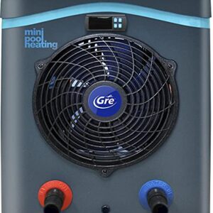 Gre HPM30 - Mini-Wärmepumpe für Aufbau-Pool bis zu 30 m3, Grau