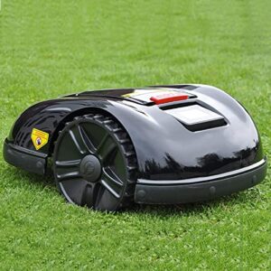 JODAIS Roboter-Rasenmäher, automatisch aufladender intelligenter Roboter für Rasenflächen bis zu 1300 m², 28 cm Schnittbreite und 2,5–5,5 cm Schnitthöhe, APP-WLAN-Steuerung, Diebstahlschutz