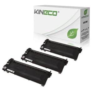 Kineco 3 Toner kompatibel für Brother TN-2320 TN-2310 für Brother HL-L2340DW, HL-L2360DN, MFC-L2700DW, DCPL2520DWG1, DCP-L2500D, HL-L2360DN - TN2320 TN2310 - Schwarz XXL Füllmenge je 5.200 Seiten