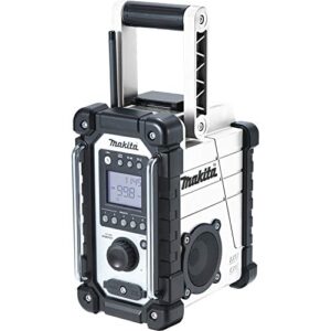Makita DMR110W Li-Ion DAB/DAB+ Baustellenradio - Batterien und Ladegerät nicht im Lieferumfang enthalten