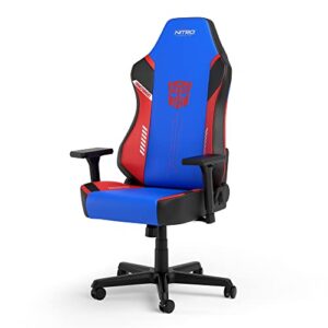 NITRO CONCEPTS Gaming Stuhl Ergonomisch “X1000” - Gaming Chair - Gaming Sessel - Gamingstuhl - PC Stuhl Gaming - Bürostuhl Gaming - Schreibtischstuhl