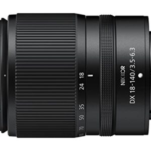 Nikon NIKKOR Z DX 18-140mm 1:3,5-6.3 VR, Schwarz, JMA713DA