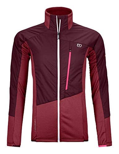 ORTOVOX Damen Westalpen Swisswool Hybrid Jacke, Dark Blood, S