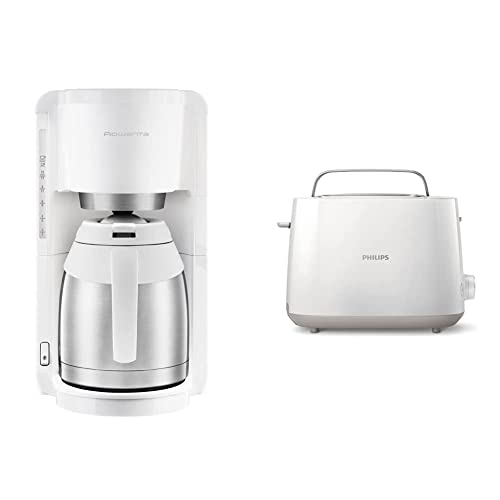 Rowenta CT3811 Kaffeemaschine Adagio Milano mit Edelstahl-Thermokanne ...