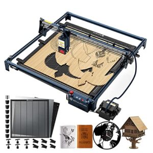 SCULPFUN S30 Ultra-33W Lasergravurmaschine mit 600 x 600 mm Laser Honeycomb Arbeitstisch und automatischer Luftunterstützung, Bluetooth M8-Hauptplatine, 600 x 600 mm Gravurbereich Laserschneider