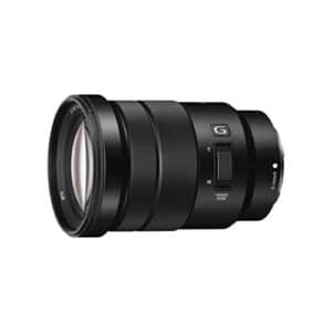 Sony SELP-18105G Powerzoom-Objektiv (18-105 mm, F4.0, OSS, G-Serie, APS-C, geeignet für A7, ZV-E10, A6000- und Nex-Serien, E-Mount) schwarz