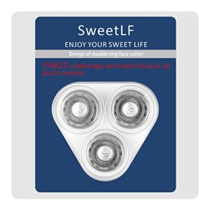 SweetLF Ersatz-Kopf für Rasiermesser, nur kompatibel mit dem SweetLF Elektrorasierer UCN-601, NICHT kompatibel mit SweetLF 7105 Blue oder Black Shaver