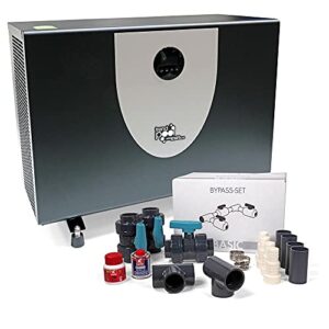 Trendpool AquaSilence Full Inverter Wärmepumpe Poolheizung inkl. Wi-Fi + Laja Bypass-Set 9,0 kW- bis 25m³