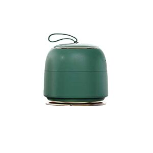 youyu6-2o521 Handheld-Kleidung-Dampfer Wireless Handheld-Dampfeisen tragbar USB Wiederaufladbares Kleidungsstück Dampfer 3 Gang Hängende Bügelmaschine for Reisen nach Hause (0 : 00, Color : Green)