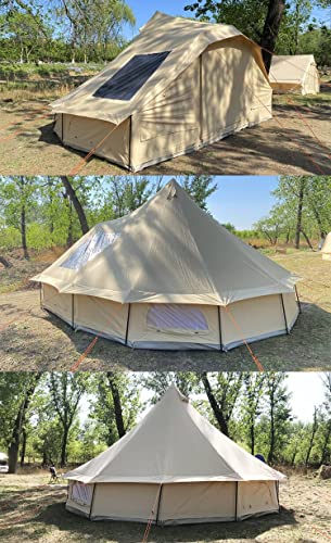 Sport Tent Tipi Zelt Mit 2 Türen - Wasserdichtes Baumwollzelt Für Abenteuer