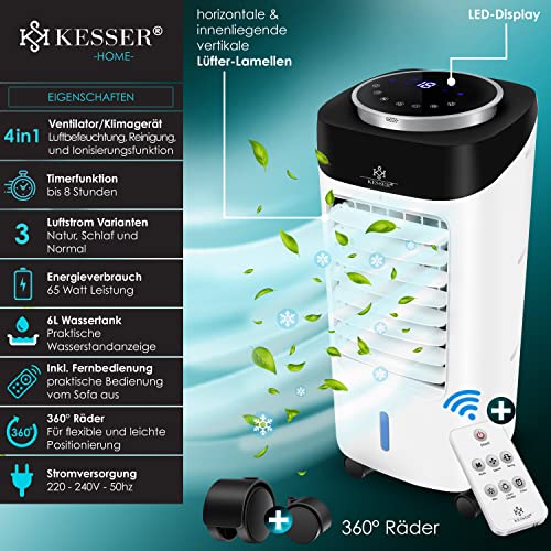 Fabelhafte Kesser 4in1 Mobile Klimaanlage Bedienungsanleitung Pdf Bildnull