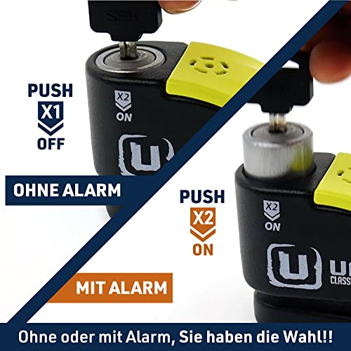Mammoth Schijfremslot (ø6mm) inclusief tas