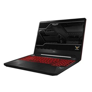 Asus TUF Gaming FX505DY (90NR01A2-M01050) 39, 6 cm (15, 6 Zoll, FHD, Wv, matt) Gaming-Notebook (AMD Ryzen R5-3550H, 8GB RAM, 512GB SSD, AMD Radeon RX 560 (4GB), Windows 10) Black