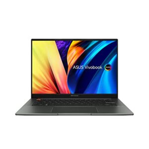 Asus Vivobook S 14X OLED Slim Laptop | 14,5" 2K 120Hz OLED Display | Intel Core i7-12700H | 16 GB RAM | 512 GB SSD | Intel Iris Xe | Windows 11 | QWERTZ Tastatur | Black |