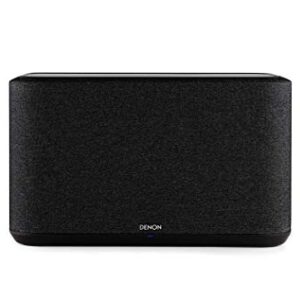 Denon Home 350 Multiroom-Lautsprecher, HiFi Lautsprecher mit HEOS Built-in, WLAN, Bluetooth, USB, AirPlay 2, Hi-Res Audio, Alexa kompatibel, schwarz (Generalüberholt)