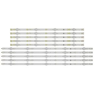 Jxjamp LED Strip for Philips 50 '' TV LB50086 V1_00 LB50086 V0_00 LB50089 V1_01 LB50089 V0_00 50PUs6162 / 12 50pus7383 / 12 TPT500U1-QVN03.U (Size : 2 Set)