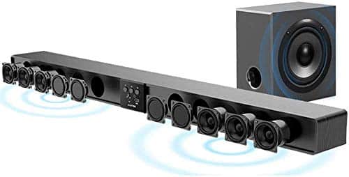 Holz Lautsprecher Hochtöner 35W - HiFi Regallautsprecher Für Heimkino Und Plattenspieler