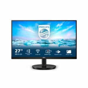 PHILIPS 275V8LA - 27 Zoll QHD Monitor, Lautsprecher, FreeSync (2560x1440, 75 Hz, DisplayPort, HDMI) schwarz