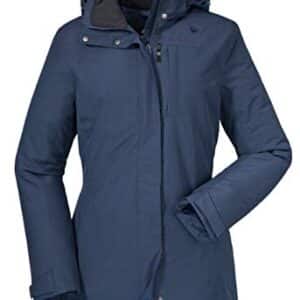 Schöffel Damen Insulated Jacke Portillo, navy blazer, 48, 20-11875-23017