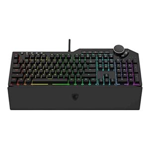 XYLXJ Mechanische Gaming-Tastatur - Einstellbare Betätigungsschalter - weltweit schnellste mechanische Tastatur - OLED Smart Display - RGB Hintergrundbeleuchtung